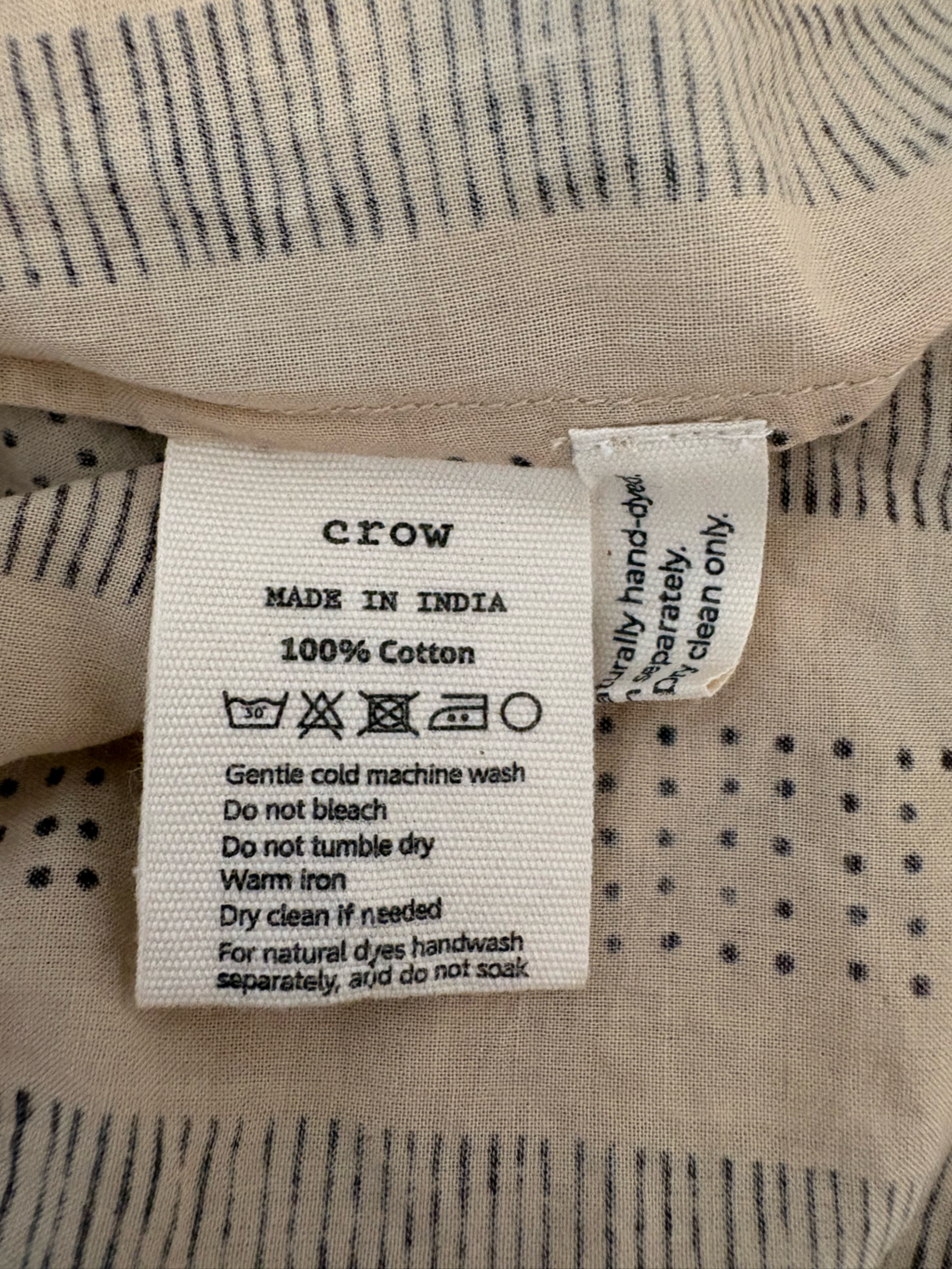 World Of Crow Everyday Top Sandstone Size Small — image 8 of 8